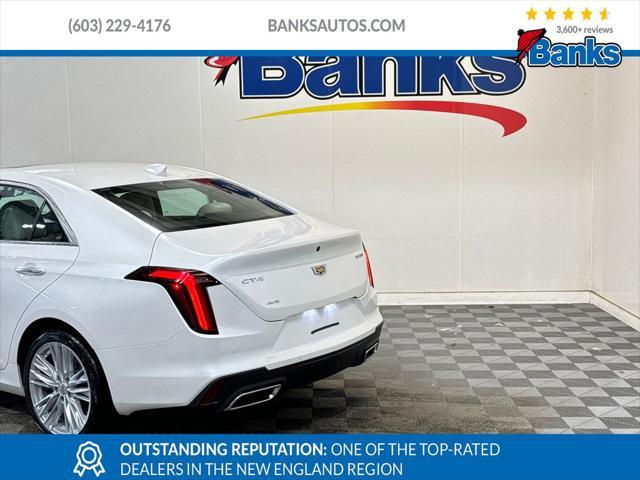 new 2025 Cadillac CT4 car, priced at $48,765