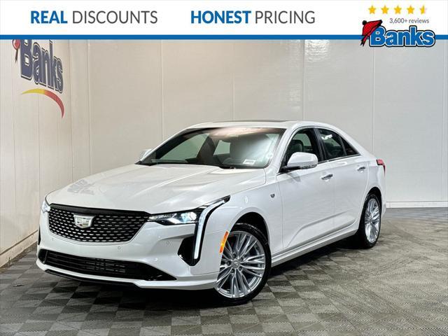 new 2025 Cadillac CT4 car, priced at $48,765