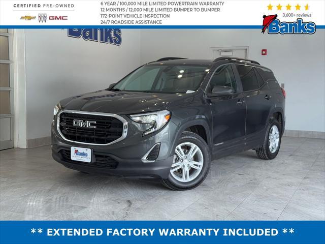 used 2021 GMC Terrain car, priced at $23,987