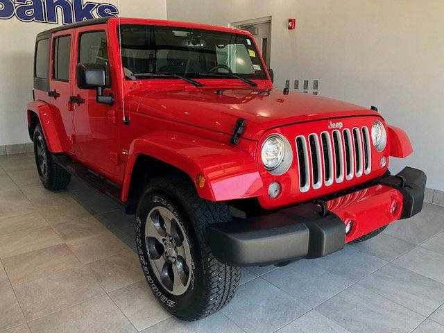 used 2017 Jeep Wrangler Unlimited car, priced at $24,987
