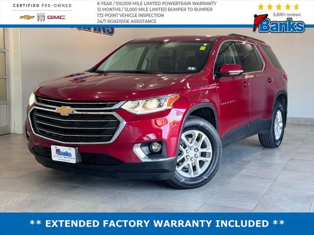 used 2020 Chevrolet Traverse car, priced at $23,987