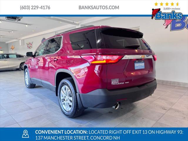 used 2020 Chevrolet Traverse car, priced at $23,987