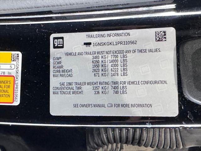 used 2023 Chevrolet Suburban car, priced at $59,487
