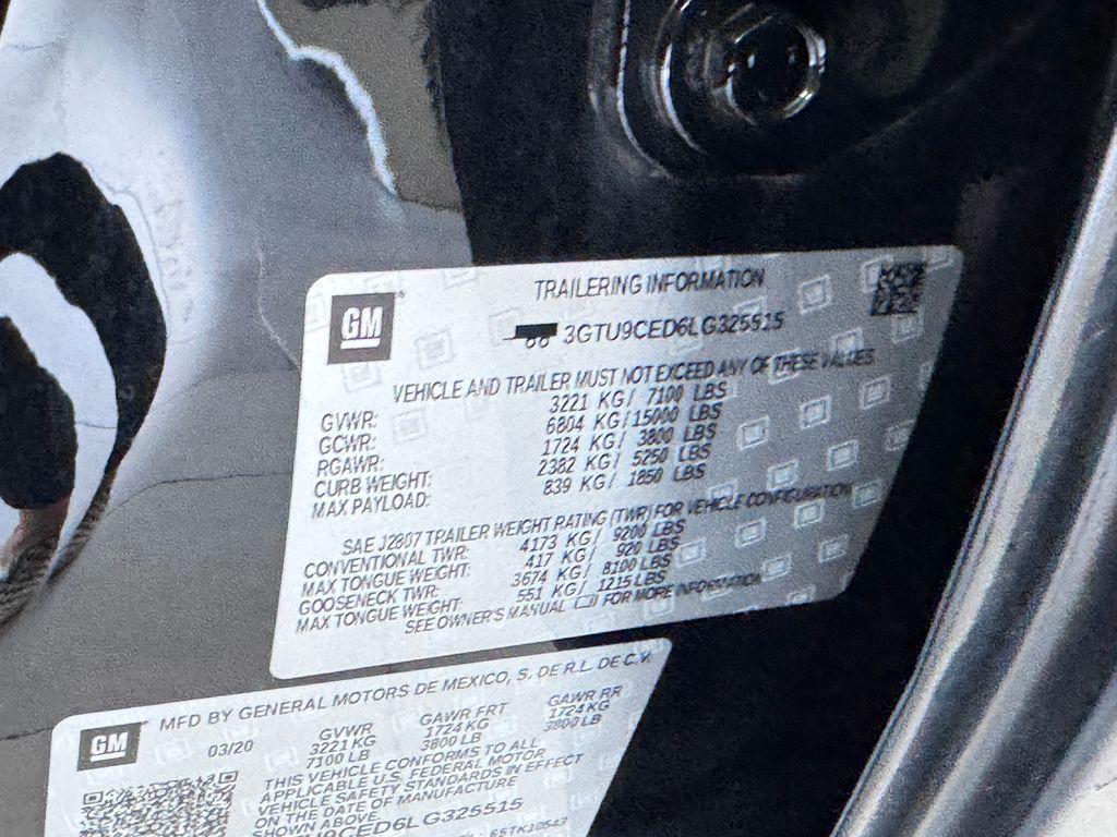 used 2020 GMC Sierra 1500 car, priced at $31,987