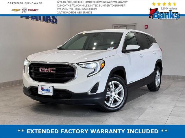 used 2021 GMC Terrain car, priced at $24,487