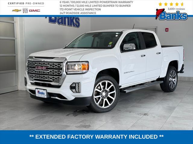 used 2021 GMC Canyon car, priced at $35,987