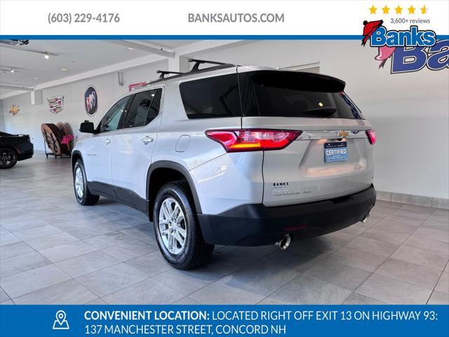 used 2021 Chevrolet Traverse car, priced at $28,987