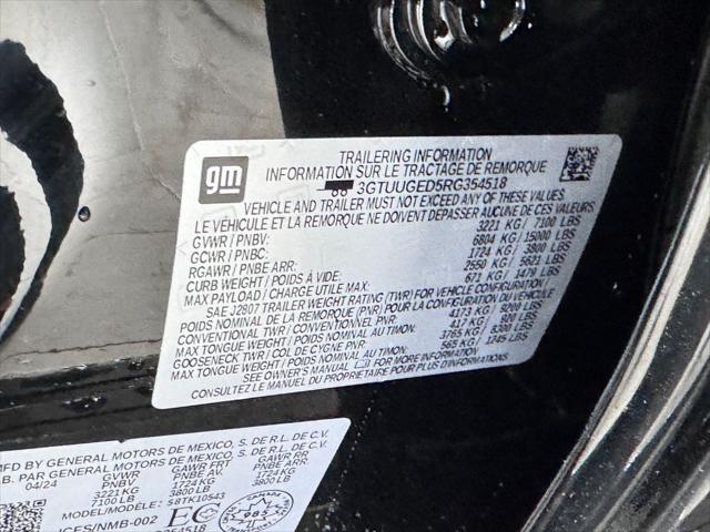 used 2024 GMC Sierra 1500 car, priced at $64,487
