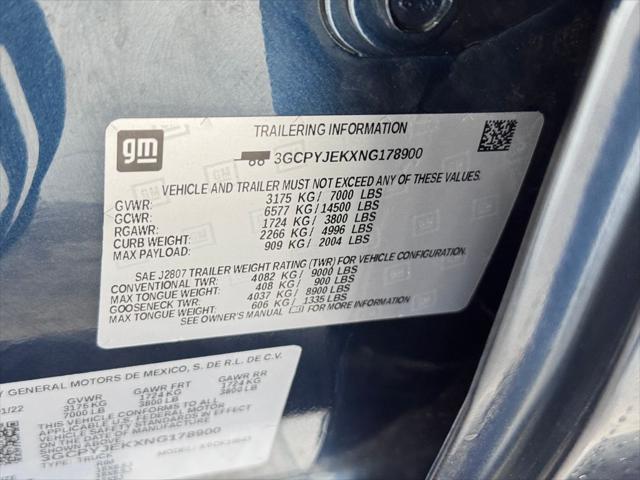 used 2022 Chevrolet Silverado 1500 car, priced at $39,487