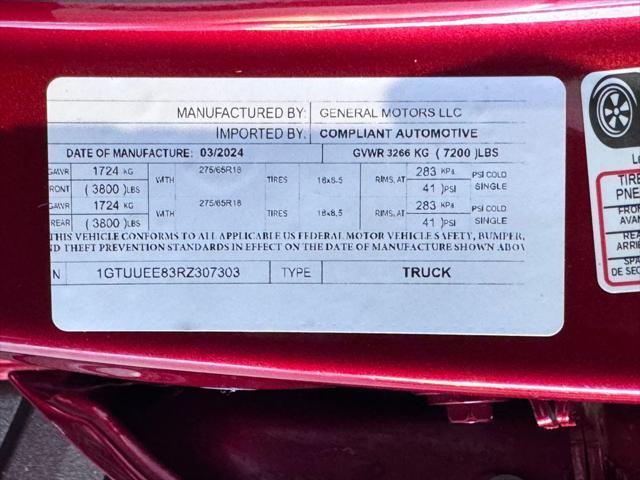 used 2024 GMC Sierra 1500 car, priced at $64,987