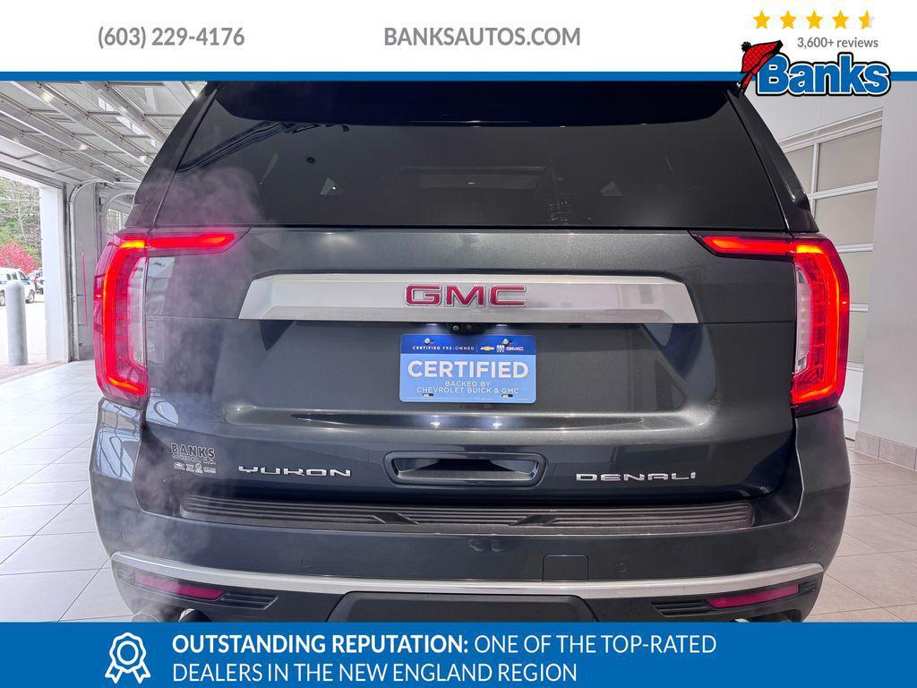used 2021 GMC Yukon car, priced at $53,487