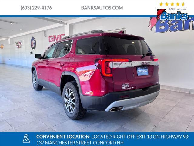 used 2021 GMC Acadia car, priced at $27,487