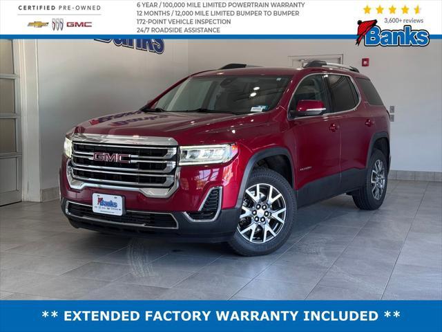 used 2021 GMC Acadia car, priced at $27,487