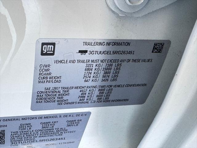 used 2024 GMC Sierra 1500 car, priced at $66,987