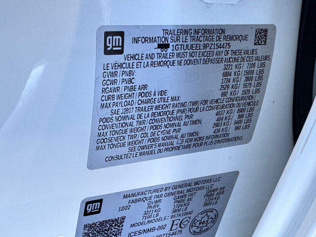 used 2023 GMC Sierra 1500 car, priced at $51,987