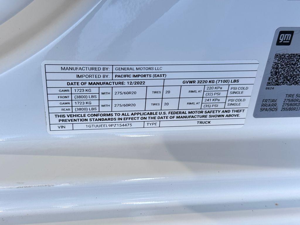 used 2023 GMC Sierra 1500 car, priced at $51,987