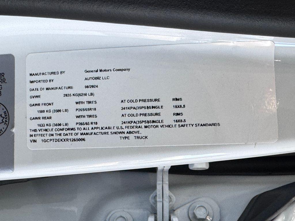used 2024 Chevrolet Colorado car, priced at $42,487