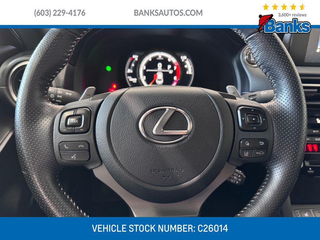 used 2022 Lexus IS 350 car, priced at $40,987