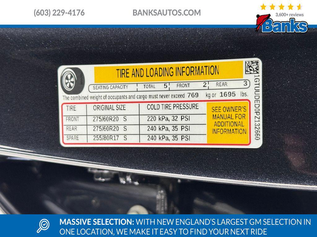 used 2023 GMC Sierra 1500 car, priced at $48,487