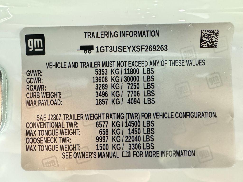 new 2025 GMC Sierra 3500 car, priced at $62,120