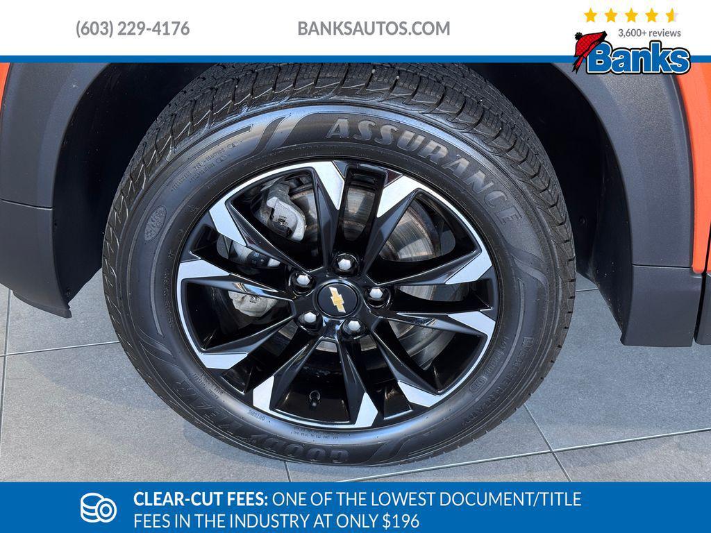 used 2022 Chevrolet TrailBlazer car, priced at $20,987