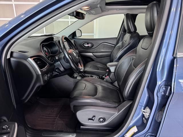 used 2021 Jeep Cherokee car, priced at $20,987