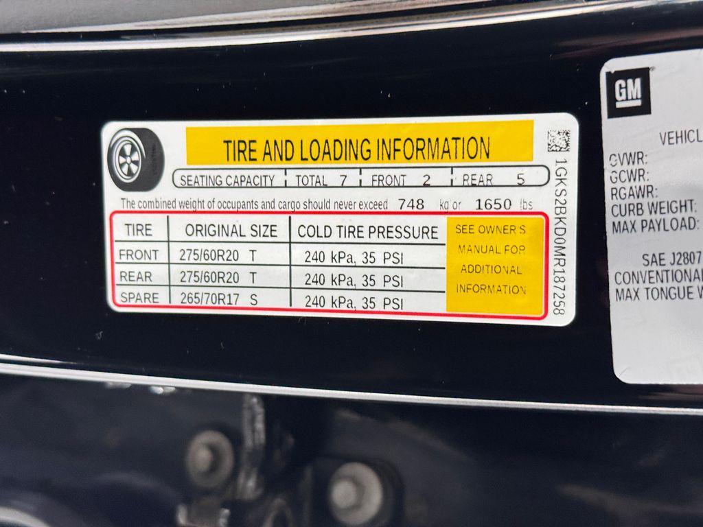 used 2021 GMC Yukon car, priced at $40,487