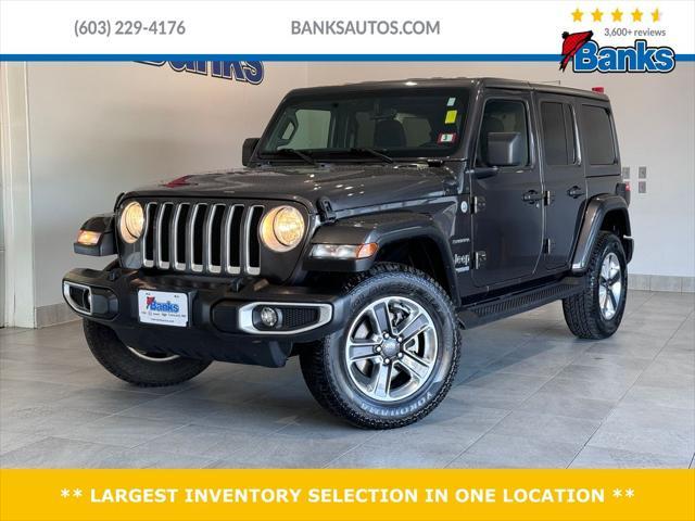 used 2021 Jeep Wrangler Unlimited car, priced at $33,487