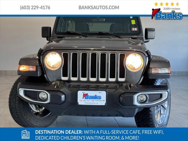 used 2021 Jeep Wrangler Unlimited car, priced at $33,487