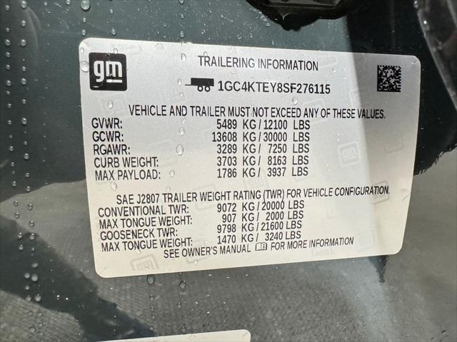 new 2025 Chevrolet Silverado 3500 car, priced at $76,340
