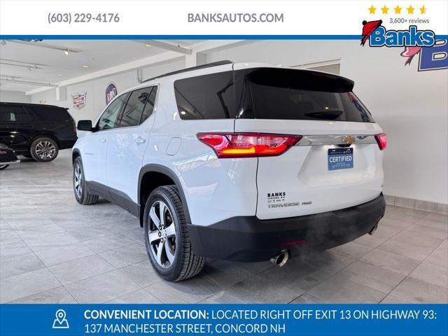 used 2021 Chevrolet Traverse car, priced at $33,487