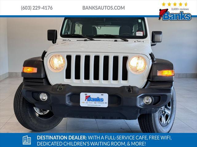 used 2021 Jeep Wrangler Unlimited car, priced at $28,987