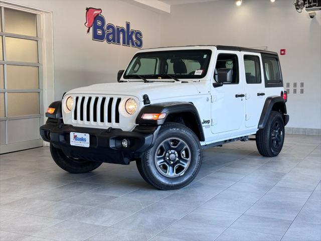 used 2021 Jeep Wrangler Unlimited car, priced at $28,987