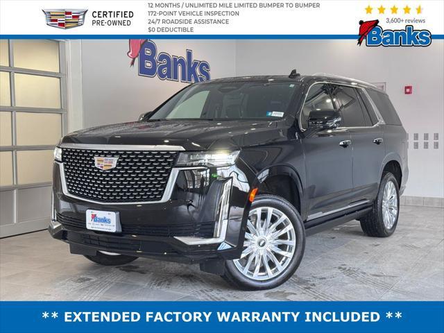 used 2024 Cadillac Escalade car, priced at $91,487