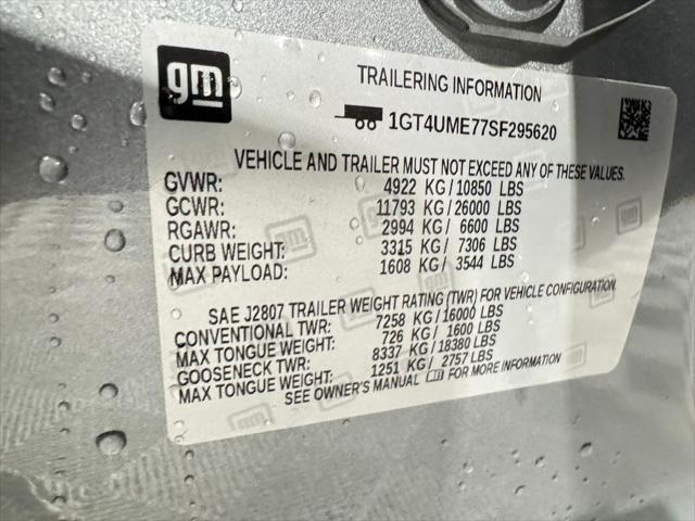 new 2025 GMC Sierra 2500 car, priced at $59,990