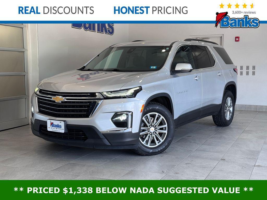 used 2022 Chevrolet Traverse car, priced at $25,987