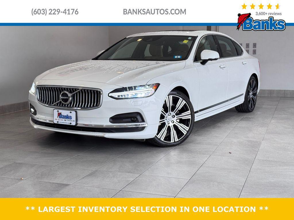 used 2021 Volvo S90 car, priced at $30,487