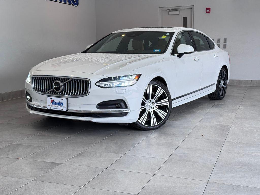 used 2021 Volvo S90 car, priced at $30,487