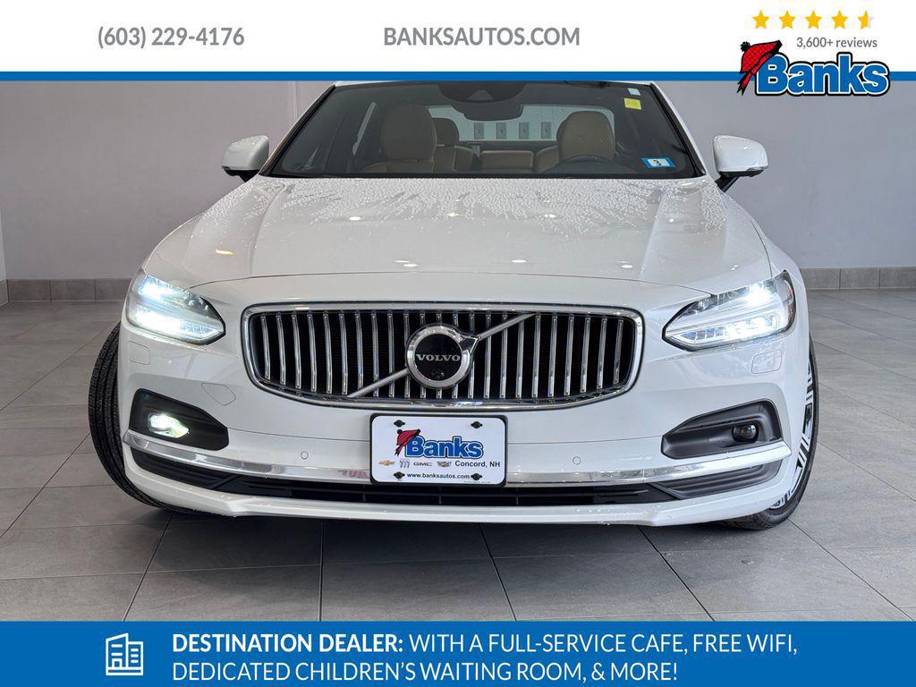 used 2021 Volvo S90 car, priced at $30,487
