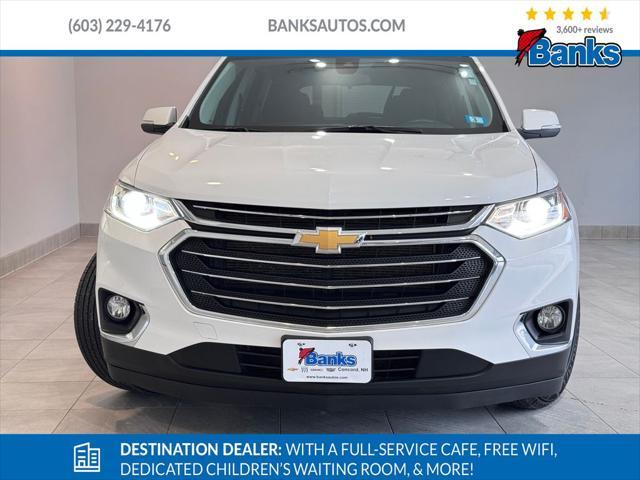 used 2021 Chevrolet Traverse car, priced at $28,487