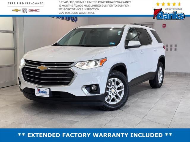 used 2021 Chevrolet Traverse car, priced at $28,987