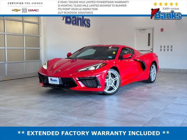 used 2024 Chevrolet Corvette car, priced at $67,986