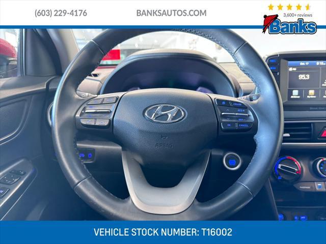 used 2021 Hyundai Kona car, priced at $17,987