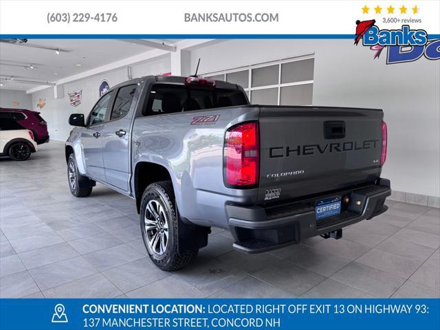 used 2021 Chevrolet Colorado car, priced at $33,987