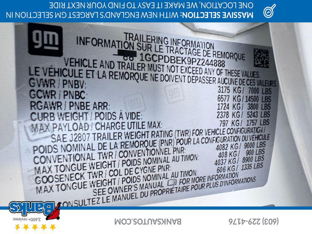 used 2023 Chevrolet Silverado 1500 car, priced at $36,987