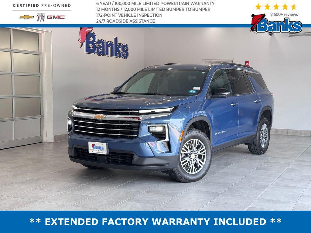used 2024 Chevrolet Traverse car, priced at $41,987