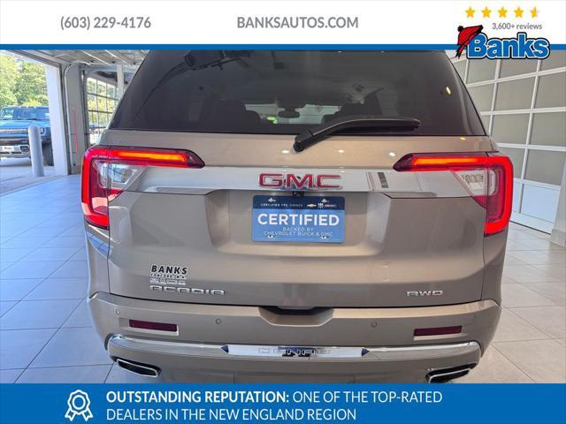 used 2023 GMC Acadia car, priced at $39,487