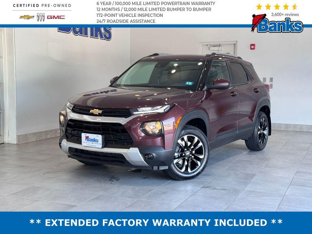 used 2022 Chevrolet TrailBlazer car, priced at $24,487