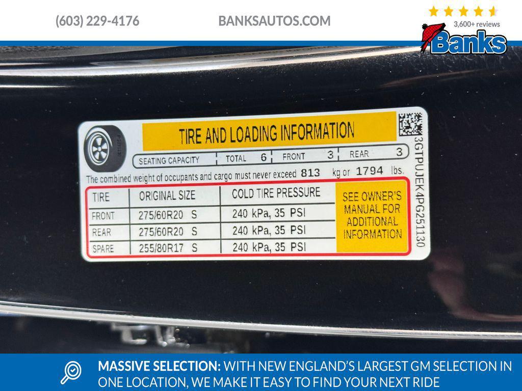 used 2023 GMC Sierra 1500 car, priced at $43,487