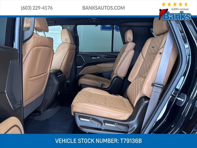 used 2023 Cadillac Escalade car, priced at $79,987